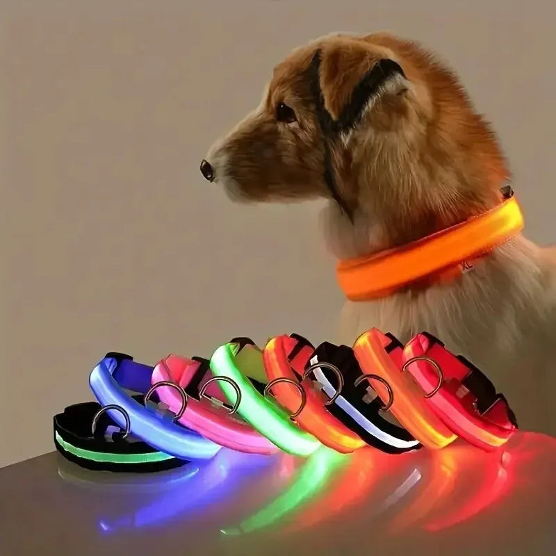 Nylon LED Pet Collar