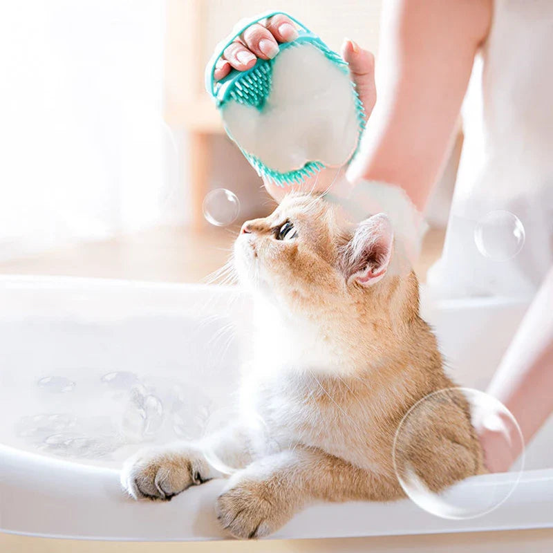 Soft Silicone Pet Bath Brush