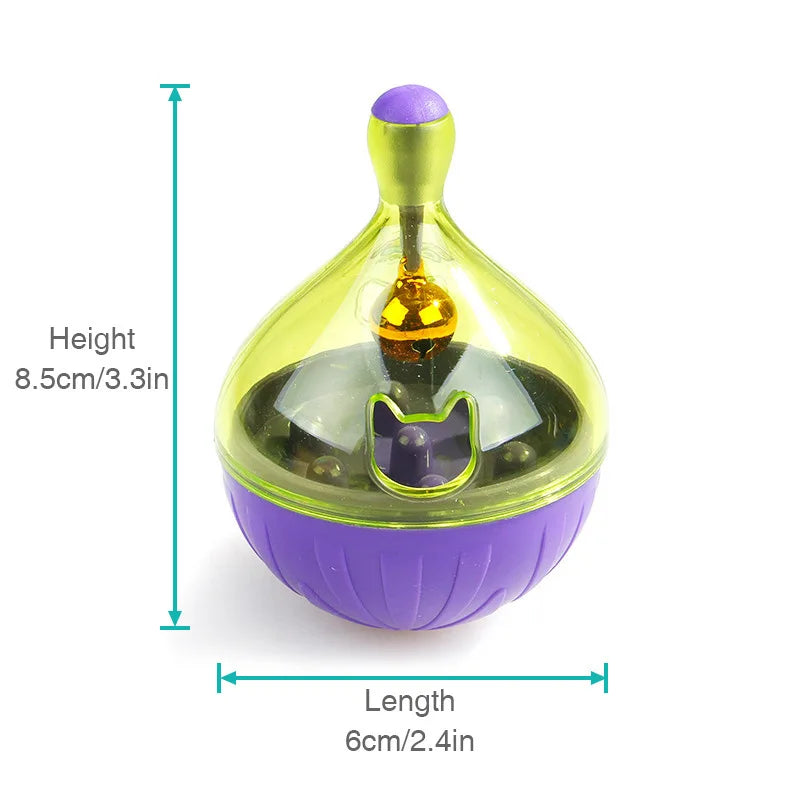 Interactive Pet Feeder Tumbler Toy