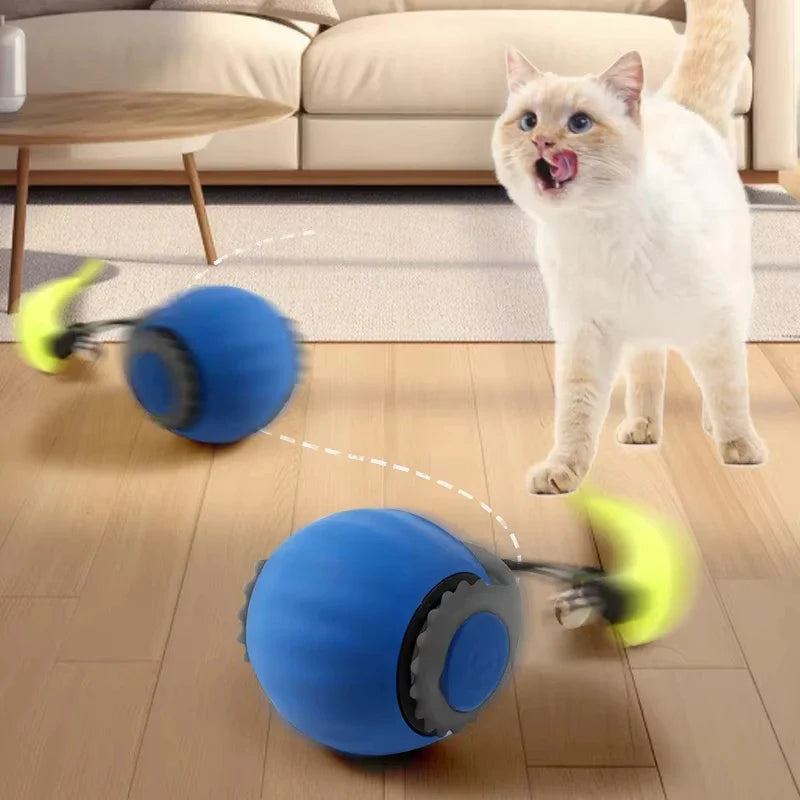 Rechargeable Automatic Rolling Cat Ball