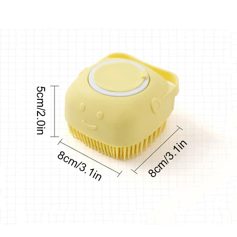 Soft Silicone Pet Bath Brush