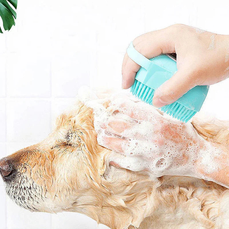 Soft Silicone Pet Bath Brush